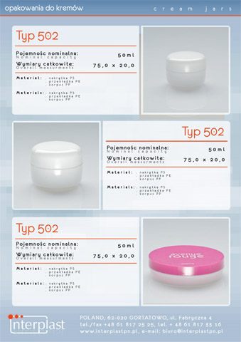 InterPlast - Product Catalogue